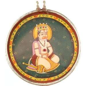  Lord Hanuman as Yogachara   Sterling Silver Everything 