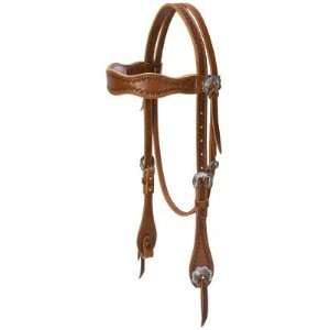  Hand Tooled Scalloped Browband Headstall Sports 