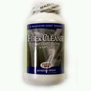  Fiber Cleanse 240 Caps, Hallelujah Acres Health 