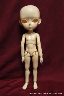   26cm ABS Ball Jointed Doll Dollfie Apricot Blank Male Doll  