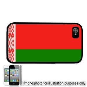  Belarus Belarusian Flag Apple iPhone 4 4S Case Cover Black 
