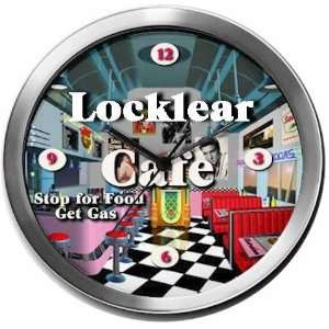 LOCKLEAR 14 Inch Cafe Metal Clock Quartz Movement  Kitchen 