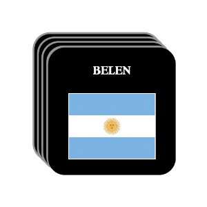  Argentina   BELEN Set of 4 Mini Mousepad Coasters 