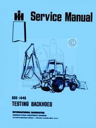   farmall international testing backhoes service shop manual the purpose