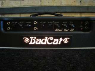 BadCat Black Cat 30 1x12 Tube Combo MADE IN USA 2011  