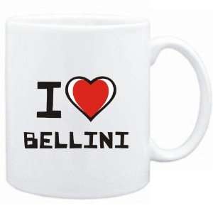  Mug White I love Bellini  Drinks