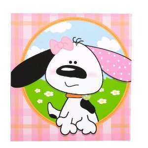  Playful Puppy Pink Lunch Napkins (20) Party Supplies Toys 