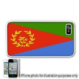  Eritrea Eritrean Flag Apple Iphone 4 4s Case Cover White 