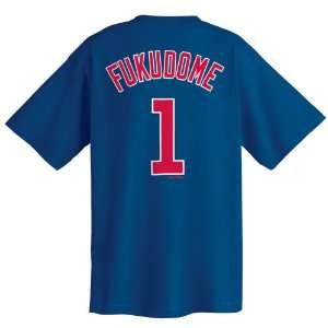  Kosuke Fukudome Chicago Cubs Youth Name and Number T Shirt 