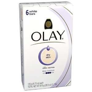 Olay Bath Bar with Shea Butter, Intensive Moisturizer, Extra Dry Skin 