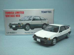 Tomica Vintage LV N22c Honda Ballade Sports CR X Si  