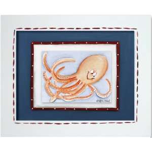  Octopus   Blue Art by Doodlefish Kids