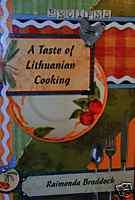 lithuanian cookbook,unique and rare  to  find  