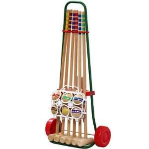  TMI 10 10345 Croquet Trolley Set Toys & Games