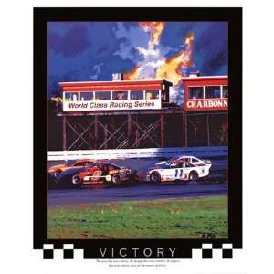  Victory Auto Racing Poster by Richard M. Swiatlowski (22 