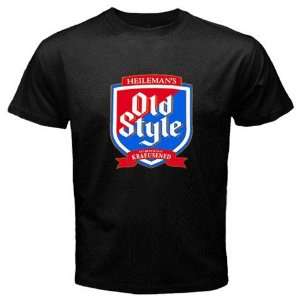 Chicago Cubs Cub Style Old Style Beer Logo New Black T shirt Size M 