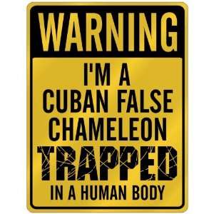  New  Warning I Am Cuban False Chameleon Trapped In A 