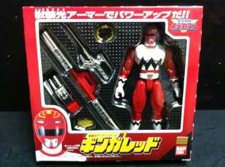 GINGAMAN GINGA RED Bandai Action Figure Sentai Power Rangers Lost 