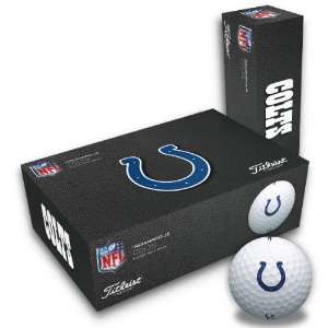  Titleist Indianapolis Colts Half Dozen Set of Golf Balls 