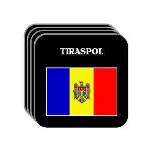 Moldova   TIRASPOL Set of 4 Mini Mousepad Coasters