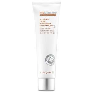  MD Skincare All in One Moisturizer Tinted Sunscreen SPF 15 