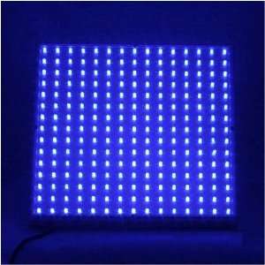  ALL BLUE LED Grow Light Panel 225 LED 110 Volt