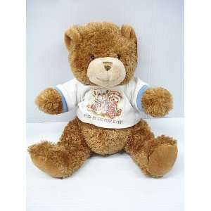   Sitting Bear with T Shirt   Fur Ends Fur Ever Toys & Games