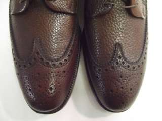 vtg FLORSHEIM Royal Imperial Mens Dress Wing Tip Shoes 11.5 DEADSTOCK
