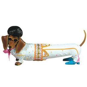  Hot Diggity Dog King Wiener Figurine