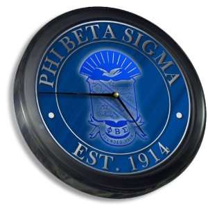  Phi Beta Sigma Wall Clock