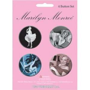  Marilyn Monroe 4 Button Set *SALE*