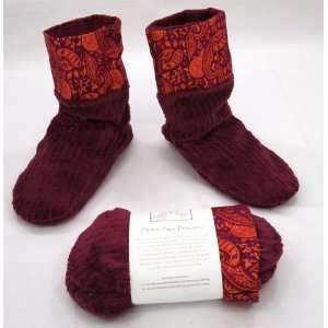  Sonoma Lavender Spa Booties in Spice Paisley