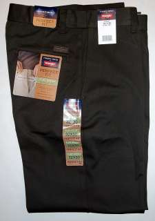 Wrangler Timber Creek 69400 Mens Perfect Relaxed Fit Flat Front Pants 