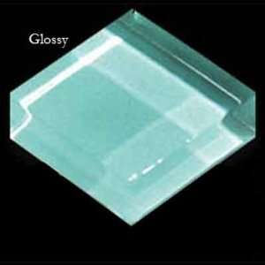   Tile Glass Mosaic Plain Color 5/8 x 4 Jade Green Frosted Ceramic Tile