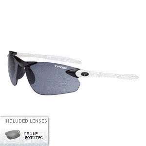  Tifosi Seek FC Fototec Sunglasses   White/Black Sports 