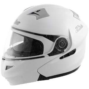  Zamp FL 22 Solid Modular Helmet Small  White Automotive