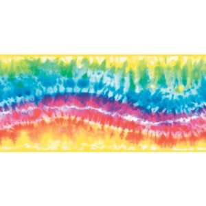   By Color BC1580679 Primary Colored Tie Dye Border