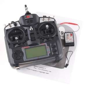 9CH 2.4GHz Transmitter w/ RX For RC Helicopter plane  