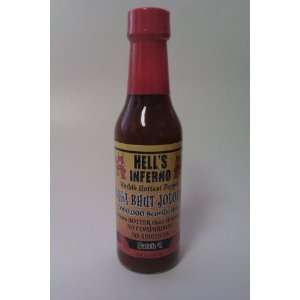  Hells Inferno Naga Bhut Jolokia Hot Sauce (5 Fl Oz 