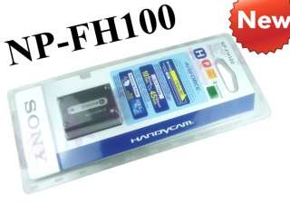 NP FH100 FH 100 BATTERY for Sony HDR SR5,SR7,SR12,SR82  