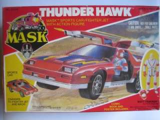 Thunderhawk with Matt Trakker KENNER MASK MIB  