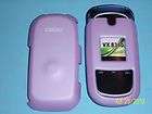 LG VX8360 Phone Cover Solid Purple in Leather Feel 379