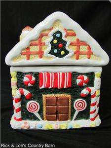 GINGER BREAD COOKIE JAR HOUSE BY WORLD BAZAARS INC.  