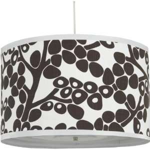  Oilo Large Cylinder Hanging Lamp   Modern Berries Brown 