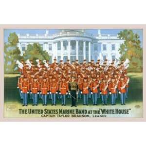  The United States Marine Band at the White House   Poster 