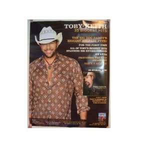  Toby Keith Poster 35 Biggest Hits Big Dog Daddy 