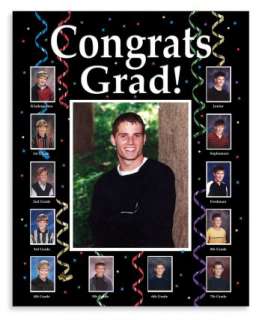 Graduation Through the Years Photo Display  