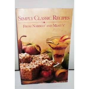 Classic Recipes From Nabisco and Motts 1991 [100% Bran and Applesauce 