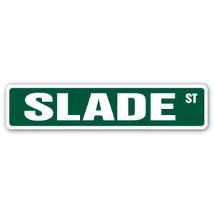  SLADE Street Sign name kids childrens room door bedroom 