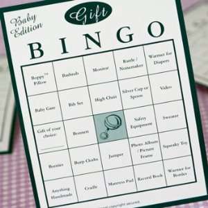  Gift Bingo Baby Edition Baby Shower Game   50 cards Toys 